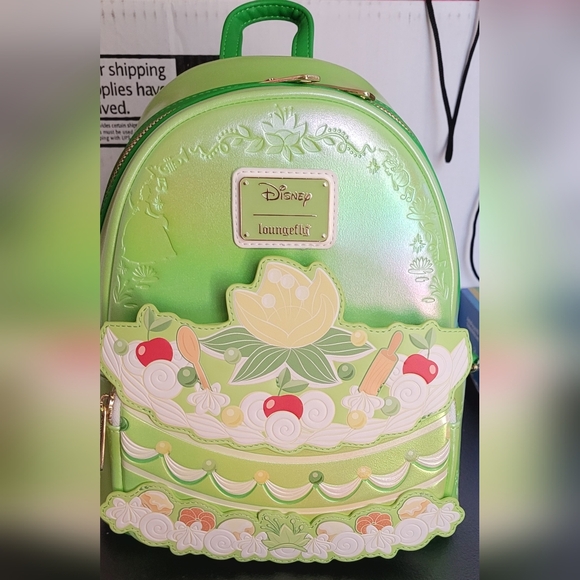 Loungefly Handbags - Loungefly Disney The Princess and The Frog Tiana Cake Mini Backpack
